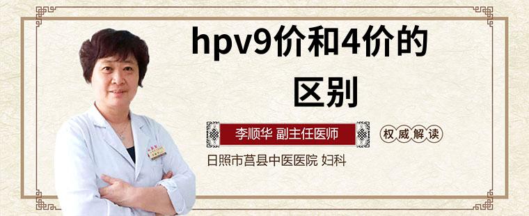 hpv9价和4价的区别