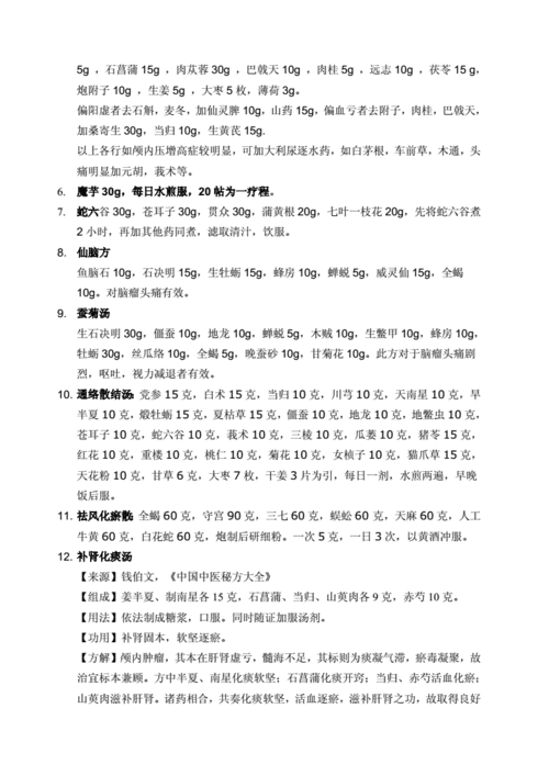 病毒性脑膜炎的民间偏方