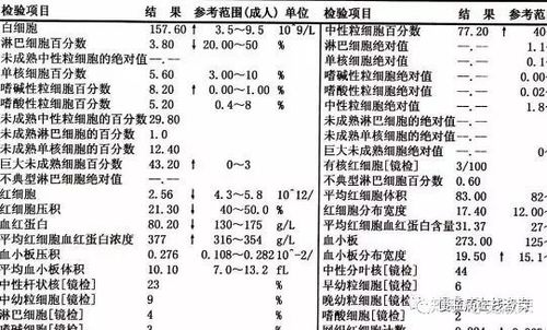 白血病注射中性粒细胞