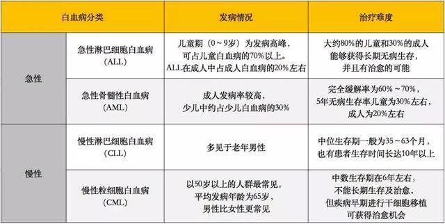 怎么判断白血病的类型