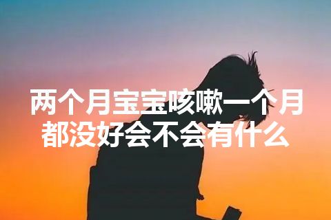 两个月宝宝咳嗽一个月都没好会不会有什么