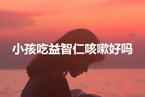 小孩吃益智仁咳嗽好吗