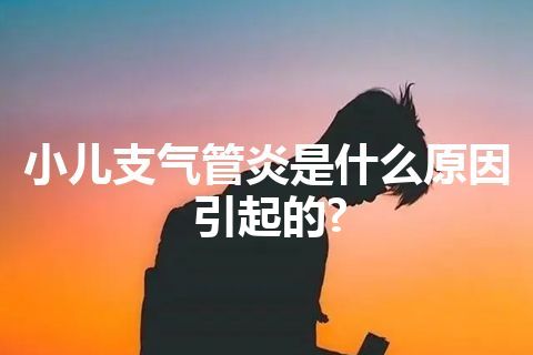 小儿支气管炎是什么原因引起的?