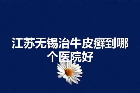 江苏无锡治牛皮癣到哪个医院好