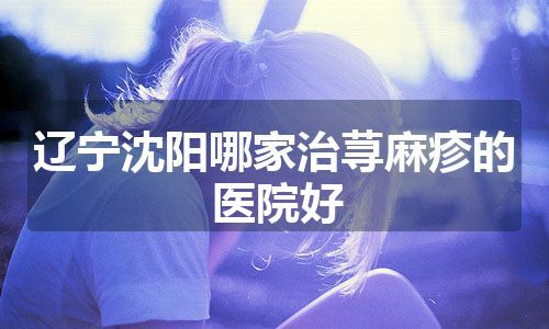 辽宁沈阳哪家治荨麻疹的医院好