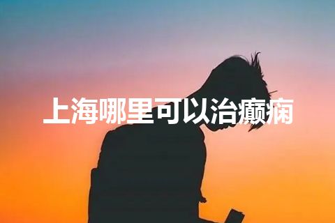 上海哪里可以治癫痫